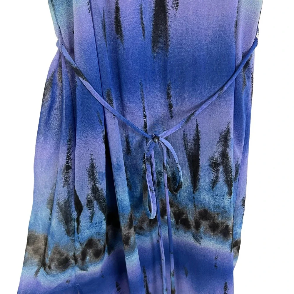 Rory Beca‎ Tie Dye Thea Maxi Dress Size XS Purple Blue Ombre Beach Revolve - Picture 8 of 9